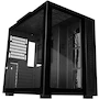 Miniatura de GAME FACTOR CSG700-BK Gabinete Gamer ATX Midi-Tower Fishtank Doble Cristal Templado Frontal y Lateral Compatible con Fuentes ATX Capacidad hasta 10 Ventiladores Filtro de Polvo Color Negro