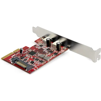 Imagen 2 de StarTech.com PEXUSB312C3 Tarjeta PCIe USB 3.1/3.2 Gen 2 con 2 Puertos USB-C 10Gbps Chipset ASM3142 PCIe Gen 3 x4