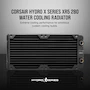 Miniatura de Corsair Hydro X Series XR5 Radiador de refrigeración por Agua de 280 mm Negro
