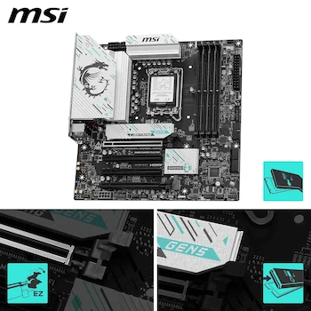 Imagen 3 de MSI B860M Gaming Plus WiFi mATX LGA 1851 Intel Core Ultra Series 2 DDR5 Wi-Fi 7