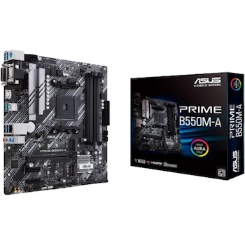 Imagen de referencia para Tarjeta Madre ASUS Prime B550M-A WiFi II Micro ATX AMD B550 Socket AM4 Ryzen Doble M.2 Wi-Fi 6