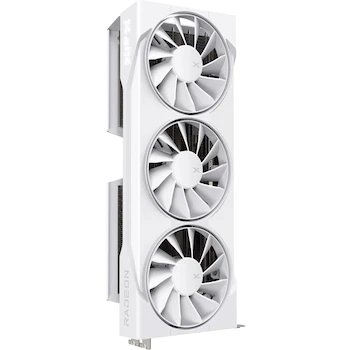 Imagen 2 de XFX Swift AMD Radeon RX 9070XT Triple Ventilador Blanco Edición Gaming 16GB GDDR6 AMD RDNA 4 RX-97TSWF3W9