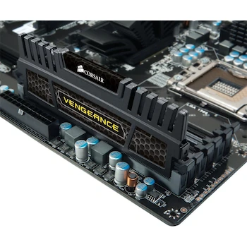 Imagen 2 de Corsair CMZ4GX3M1A1600C9 Vengeance Módulo de Memoria DDR3 4GB (1x4GB) 1600MHz Color Negro