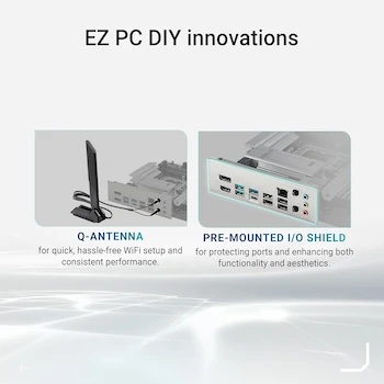 Imagen 5 de Tarjeta Madre ASUS PRIME B860-PLUS WIFI, Color Negro, Formato ATX, Dimensiones 30.5 cm x 24.4 cm, Modelo B860-PLUS WIFI, Serie PRIME, Chipset Intel B860, Socket LGA 1851