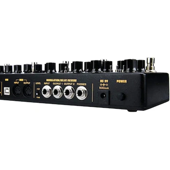 Imagen 5 de NUX NME-3 Cerberus Pedal Procesador de Efectos Integrados para Guitarra Eléctrica Color Negro, Modelo NME-3, Serie Cerberus, Dimensiones 320 x 100 x 65 mm, Peso 1.26 kg