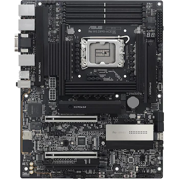 Imagen 2 de ASUS Pro WS Z890-ACE SE Z890 LGA 1851 ATX Motherboard Intel Core Ultra Series 2 Ready Advanced AI PC-Ready Onboard BMC