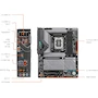 Miniatura de GIGABYTE Z890 EAGLE WIFI7 Intel Core Ultra (Serie 2) Placa Base LGA 1851 ATX DDR5 Negro Matte