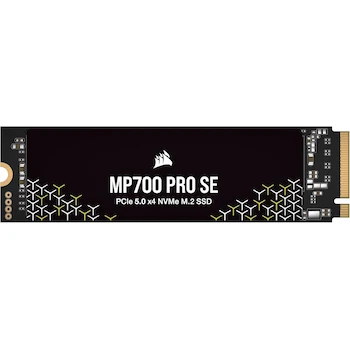 Imagen 1 de Corsair MP700 Pro SE 4TB M.2 PCIe Gen5 x4 NVMe 2.0 SSD M.2 2280 High-Density TLC NAND Black