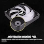 Miniatura de Thermaltake CT120 ARGB Sync PC Cooling Fan (2-Pack), Black, Model: CL-F149-PL12SW-A, Size: 120 x 120 x 25 mm