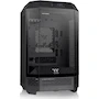 Miniatura de Thermaltake Tower 300 - Funda Micro ATX Negra con 2 Ventiladores CT de 140 mm Incluidos, Soporte Radiador hasta 420 mm, Kit de Soporte Chasis Opcional para Visualización Horizontal - CA-1Y4-00S1WN-00
