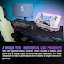 Miniatura de Thermaltake Tower 300 - Funda Micro ATX Negra con 2 Ventiladores CT de 140 mm Incluidos, Soporte Radiador hasta 420 mm, Kit de Soporte Chasis Opcional para Visualización Horizontal - CA-1Y4-00S1WN-00