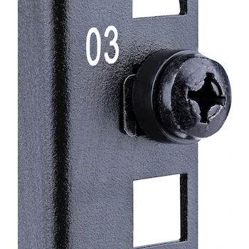 Imagen 4 de StarTech.com RK4OD Estante para Servidores de Computadora 4U de 2 Postes Negro, Pequeño Estante Abierto de 19 Pulgadas, Rack de Red Compacto, Rack de Dos Postes, Dimensiones 29.2x50x23.6 cm, Capacidad 30 kg, Material Acero Aleado