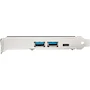Miniatura de StarTech.com PEXUSB312A1C1H Tarjeta PCIe USB 3.2 Gen 2 de 5 Puertos con 1 Puerto USB-C 10Gbps, 2 Puertos USB-A 10Gbps y 1 Terminal IDC de 2 Puertos