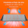 Miniatura de Charola Fija Cantilever para Rack de 19 Pulgadas, 1U, Ventilada, Color Negro, Profundidad 30 cm, Marca Intellinet, Modelo 714884