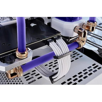 Imagen 4 de CORSAIR Hydro X Series XT Hardline Satin Black 14mm OD / 10mm ID PMMA Acrylic Tubing - Model CX-9059008-WW, Pack of 3 x 1m Tubes