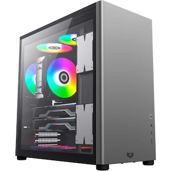 Imagen de referencia para Balam Rush Gabinete Gamer Media Torre Eris Special GM985 MAX MB ATX Gris