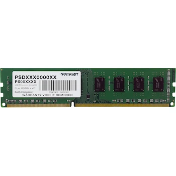 Imagen de referencia para Patriot Signature DDR3 RAM 8GB (1x8GB) 1600MHz CL11 UDIMM Memoria de Escritorio PSD38G16002