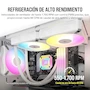 Miniatura de Corsair iCUE AF140 RGB ELITE Kit de Dos Ventiladores PWM 140 mm - Ocho LED RGB por Ventilador - AirGuide - Lighting Node CORE Incluido - Blanco