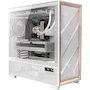 Miniatura de Antec Flux Pro White, Gabinete Full Tower E-ATX, 6 Ventiladores PWM Incluidos, Panel Frontal Alto Flujo con Madera de Abedul, PSU iShift 90°, USB 3.0 x2 + Tipo C