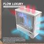 Miniatura de Antec Flux Pro White, Gabinete Full Tower E-ATX, 6 Ventiladores PWM Incluidos, Panel Frontal Alto Flujo con Madera de Abedul, PSU iShift 90°, USB 3.0 x2 + Tipo C