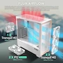 Miniatura de Antec Flux Pro White, Gabinete Full Tower E-ATX, 6 Ventiladores PWM Incluidos, Panel Frontal Alto Flujo con Madera de Abedul, PSU iShift 90°, USB 3.0 x2 + Tipo C