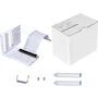 Miniatura de Lian Li Accessory - Kit Universal de 4 Ranuras para Tarjetas GPU Vertical, Color Blanco, Cable Elevador Gen 4 PCI-E 4.0 x16 200 mm, Compatible con PCIe 3.0 y E-ATX (VG4-4-V2W)