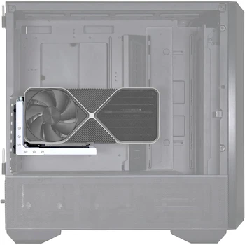 Imagen 4 de Lian Li Accessory - Kit Universal de 4 Ranuras para Tarjetas GPU Vertical, Color Blanco, Cable Elevador Gen 4 PCI-E 4.0 x16 200 mm, Compatible con PCIe 3.0 y E-ATX (VG4-4-V2W)