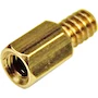 Miniatura de StarTech.com STANDOFF632 6-32 Brass Hex Motherboard Standoffs for ATX Computer Case, 0.50" Length, 15 Pack, TAA Compliant