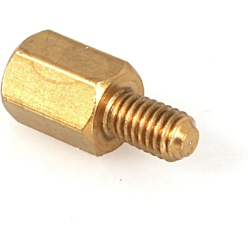 Imagen 2 de StarTech.com STANDOFF632 6-32 Brass Hex Motherboard Standoffs for ATX Computer Case, 0.50" Length, 15 Pack, TAA Compliant