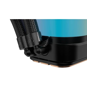 Imagen 4 de Corsair iCUE Link H115i RGB Refrigerador Líquido para CPU 280mm AIO con Ventiladores QX140 RGB, Concentrador iCUE Link Incluido - Negro