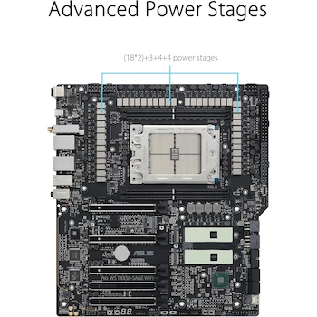 Imagen 3 de ASUS Pro WS TRX50-SAGE WIFI CEB Placa Base Workstation para AMD Ryzen Threadripper PRO 7000 WX-Series