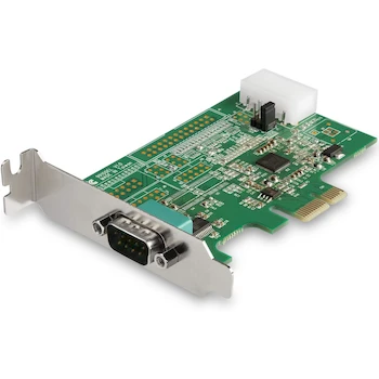 Imagen de referencia para StarTech.com Tarjeta Adaptadora PCI Express Serial RS232 de 1 Puerto PEX1S953LP - Tarjeta Controladora de Host Serial PCIe RS232 - Tarjeta de Expansión de Perfil Bajo