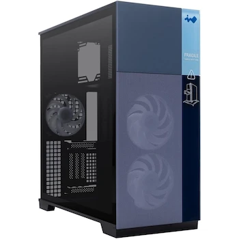 Imagen de referencia para IN WIN F5 - Carcasa Torre Completa E-ATX Full Tower Negra con Vidrio Templado, Paneles de Malla y Biseles Frontales Personalizables, Soporte para Placa Base ATX Back Connect