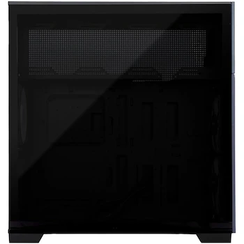Imagen 4 de IN WIN F5 - Carcasa Torre Completa E-ATX Full Tower Negra con Vidrio Templado, Paneles de Malla y Biseles Frontales Personalizables, Soporte para Placa Base ATX Back Connect
