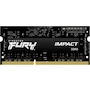 Miniatura de Kingston Fury Impact KF316LS9IB/4 4GB 1600MHz DDR3L 1.35V CL9 204-Pin SODIMM Memoria Gamer para Laptop Color Negro
