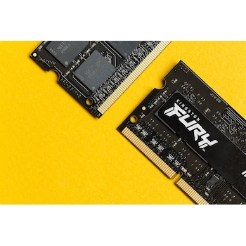 Imagen 5 de Kingston Fury Impact KF316LS9IB/4 4GB 1600MHz DDR3L 1.35V CL9 204-Pin SODIMM Memoria Gamer para Laptop Color Negro