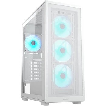 Imagen de referencia para Cougar MX220 RGB Blanco Cristal Templado Mid Tower ATX Gamer