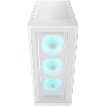 Imagen 4 de Cougar MX220 RGB Blanco Cristal Templado Mid Tower ATX Gamer