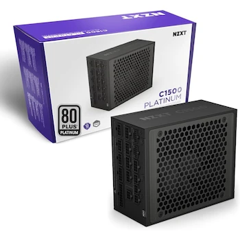 Imagen de referencia para NZXT C1500 Platinum ATX 3.1 Fuente de Alimentación 1500W 80 Plus Platinum Totalmente Modular Negro