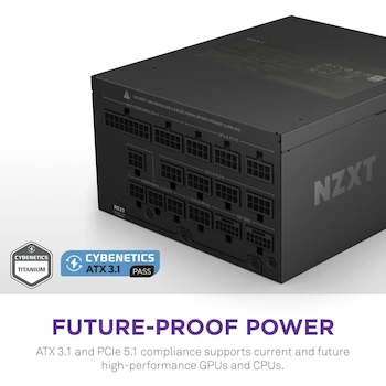 Imagen 2 de NZXT C1500 Platinum ATX 3.1 Fuente de Alimentación 1500W 80 Plus Platinum Totalmente Modular Negro