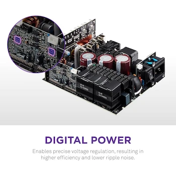 Imagen 4 de NZXT C1500 Platinum ATX 3.1 Fuente de Alimentación 1500W 80 Plus Platinum Totalmente Modular Negro