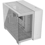 Miniatura de CORSAIR 2500X Caja de PC mATX Cristal Templado Doble Cámara Sin Ventiladores Diseño Inversa Compatible Blanco