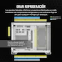 Miniatura de CORSAIR 2500X Caja de PC mATX Cristal Templado Doble Cámara Sin Ventiladores Diseño Inversa Compatible Blanco