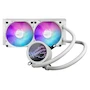 Miniatura de ASUS ROG RYUO III 240 ARGB White Edition - Enfriador de CPU líquido todo en uno AIO de 240 mm, solución de bomba Asetek de 8ª generación, visualización LED Anime Matrix™ y ventilador ROG AF 12S ARGB