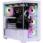 Miniatura de Gaming Naceb Gabinete Gamer Nebula NA-0637 ATX Torre PC con Cristal Templado - Blanco