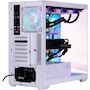 Miniatura de Gaming Naceb Gabinete Gamer Nebula NA-0637 ATX Torre PC con Cristal Templado - Blanco