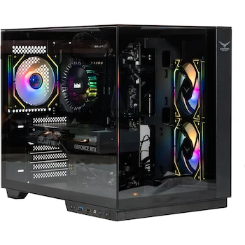 Imagen de referencia para Gaming NACEB Gabinete Gamer Iris Nano NA-0638 - Torre PC M-ATX Negro con Cristal Templado e Iluminación ARGB, Compatible con ATX Micro-ATX Mini-ITX y BTF