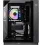 Miniatura de Gaming NACEB Gabinete Gamer Iris Nano NA-0638 - Torre PC M-ATX Negro con Cristal Templado e Iluminación ARGB, Compatible con ATX Micro-ATX Mini-ITX y BTF