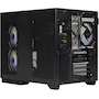 Miniatura de Gaming NACEB Gabinete Gamer Iris Nano NA-0638 - Torre PC M-ATX Negro con Cristal Templado e Iluminación ARGB, Compatible con ATX Micro-ATX Mini-ITX y BTF