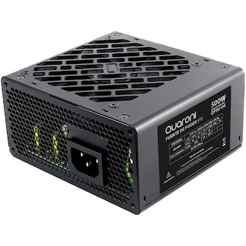 Imagen de referencia para Fuente de Poder Quaroni PSU 500 Watts SFX 24 Pines 2 SATA Color Negro Modelo QPSU-04